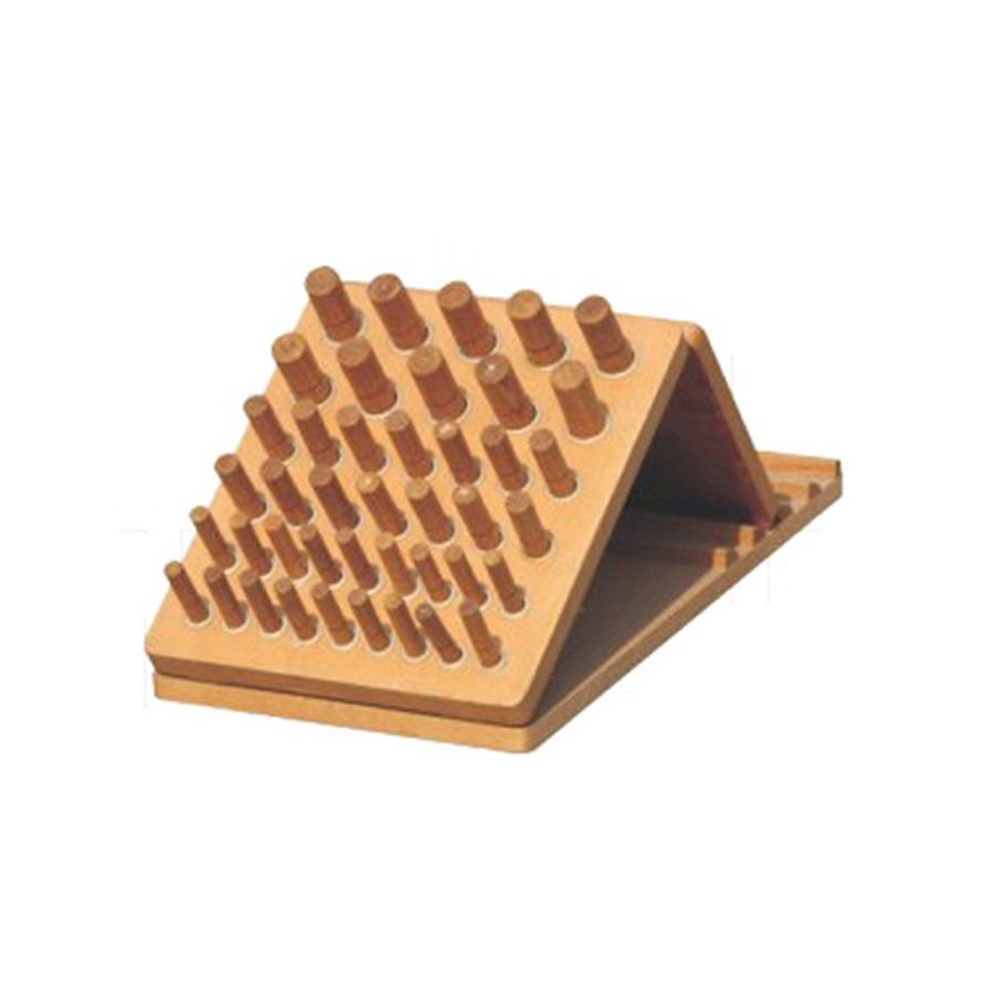 Adjustable Incline Wooden Pegboard