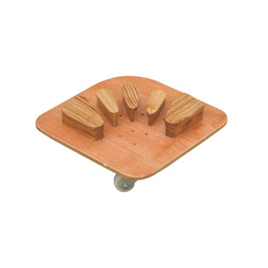 Wooden Finger Separator Board with Casters